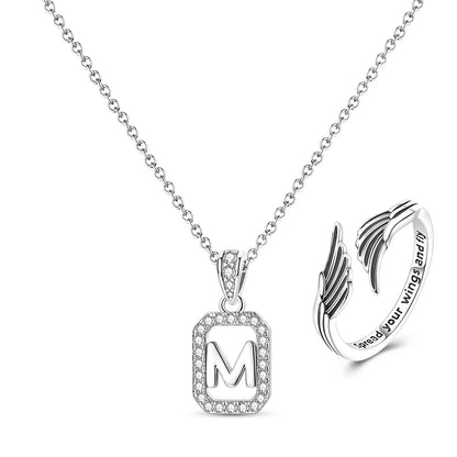 Luxury Necklace 925 Silver Original Sterling Zircon Dragonfly Butterfly Firefly Star Moon Chain Link For Women Wedding Jewelry