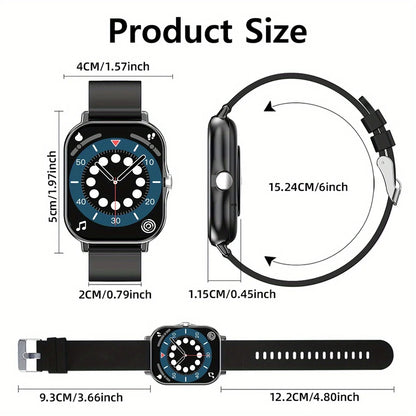 1.83-Inch Smart Watch for Men And Women - Wireless Call Watch, with APP Message Notification, Calculator, Alarm Clock