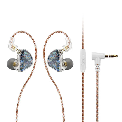 NICEHCK DB2 Wired Earbud IEM 1DD+1BA Hybrid Dual Driver HiFi Earphone With 0.78 2Pin Interface Warm Vocal Music In Ear Monitor