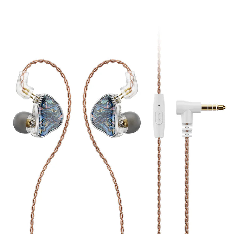 NICEHCK DB2 Wired Earbud IEM 1DD+1BA Hybrid Dual Driver HiFi Earphone With 0.78 2Pin Interface Warm Vocal Music In Ear Monitor