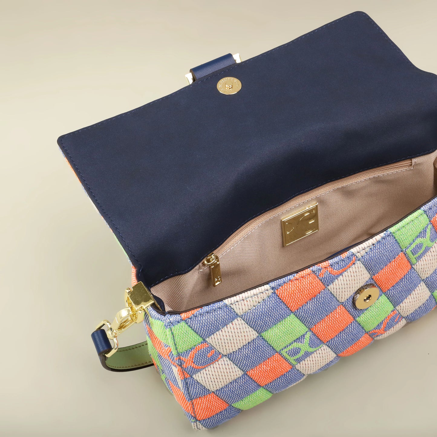 PATSY PG GARIS 2026 Women's Latin American Style Shoulder Bag New Cowboy Splicing Design All-season Suitable Crossbody Bag