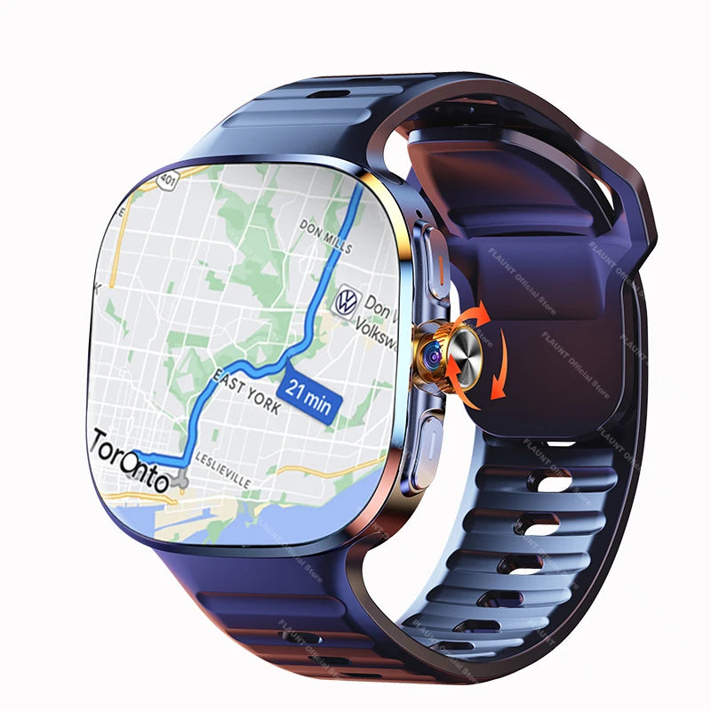 New 5G GPS Smartwatch 2026 2.16" AMOLED Camera WiFi NFC 32GB ROM 2100mAh Can Use SIM Card Clock Video Call Smart Watch Men Women