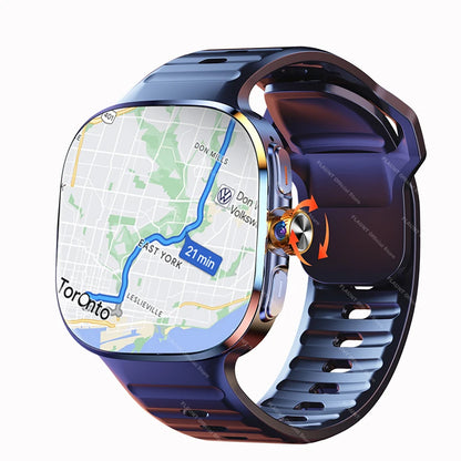 New 5G GPS Smartwatch 2026 2.16" AMOLED Camera WiFi NFC 32GB ROM 2100mAh Can Use SIM Card Clock Video Call Smart Watch Men Women