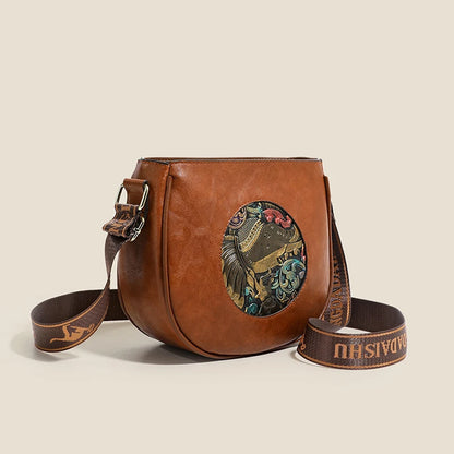 Vintage 3D Floral Embossed Crossbody Bag Soft Leather Elegant Shoulder Bag Luxury Handbag Women Bags Designer Mother Ladies Sac