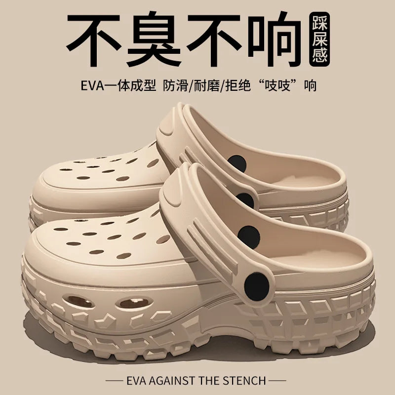 Men Slippers 2026 New Arrival Summer New EVA Soft-soled Slides Sandals Indoor Outdoor Walking Beach Shoes Flip Flops Mens Shoes