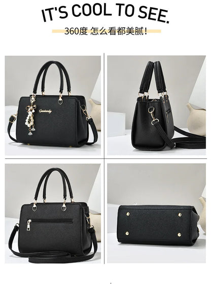 New Women bag Shoulder bag Handbag for women 2026 Crossbody bag pattern PU Portable bucket bag ladies messenger bag