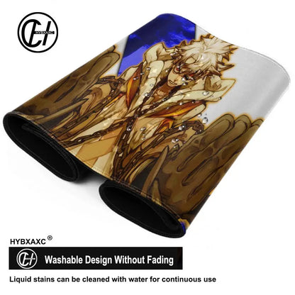 Anime Gachiakuta game large mouse pad suitable for office soft desk pad computer accessories non-slip keyboard rubber mouse pad