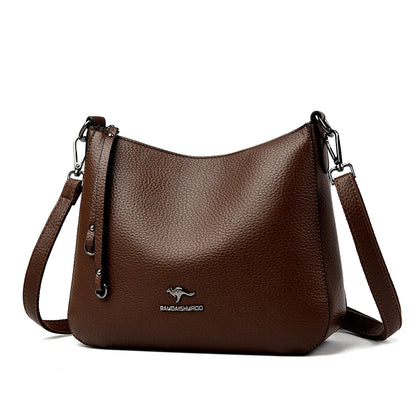 Luxury Leather Large Capacity Handbags Women Bags Designer Tote Bag Shoulder Crossbody Sac Ladies Shopping Messenger Bags