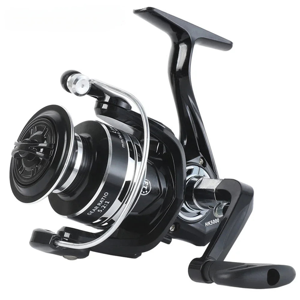 Professional 1000-7000 Series Spinning Reel,Fresh and Saltwater Spinning Fishing Reel,26 LBS Max Drag,5.2:1 Gear Ratio