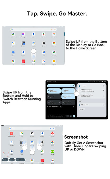 Blackview MEGA 2 Tablet PC Set With Keyboard, Mouse, Stylus, 12'' 2K Display 12GB+24GB RAM 256GB ROM, Android 15 Tablet, 9000mAh