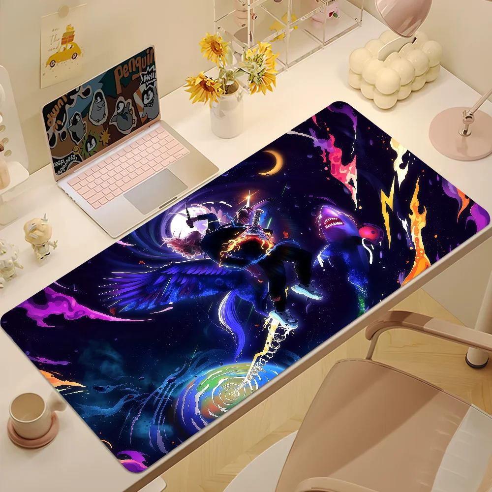 Singer T-Trippie Redd Mouse Pad Large Cute Non-slip Lockedge Desktop Computer Desk Mat Keyboard MousePad Office Gamer Student