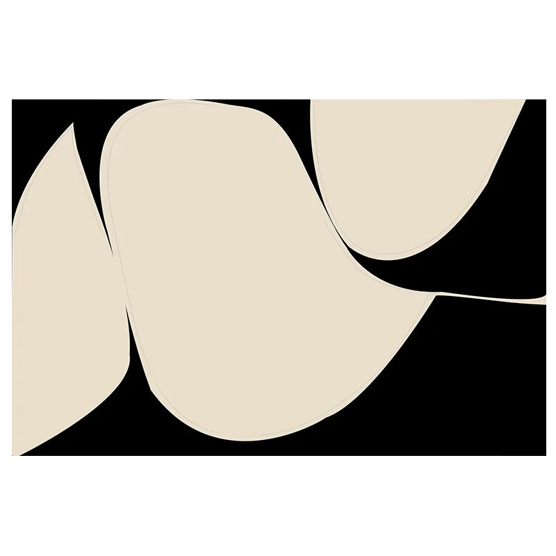 French Retro Living Room Decoration Plush Carpet Large Area Non-slip Mat Light Luxury Rugs for Bedroom Thicken Cream Lounge Rug