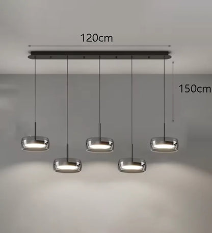 Modern home decor ring led lights pendant light lamps for living room Chandeliers for dining room hanging light indoor lighting