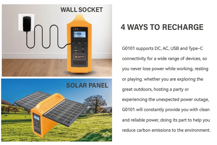 All in One Solar Power Station 100W Generador Solar Outdoor Camping Emergency Mini Portable Power Station with Solar Panels