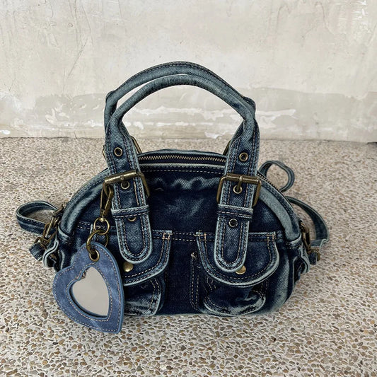 Denim Crossbody Bags for Women Shoulder Bags Hand-held Retro Purse and Handbags Luxury Bags Designers Bag Сумка Женская Bolsa