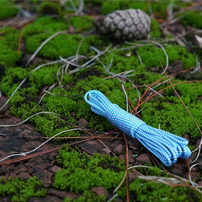 1.8mm UHMWPE Tent Guyline Rope Ultralight High‑Strength Tent Cord with 20m Guy Line for Camping Tent Canopy Backpacking Outdoor