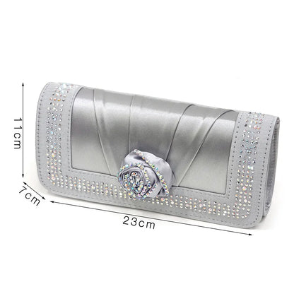 Doershow Beautiful High Quality African Style Ladies Shoes And Bags Set Latest Silver Italian Shoes And Bag Set For Party