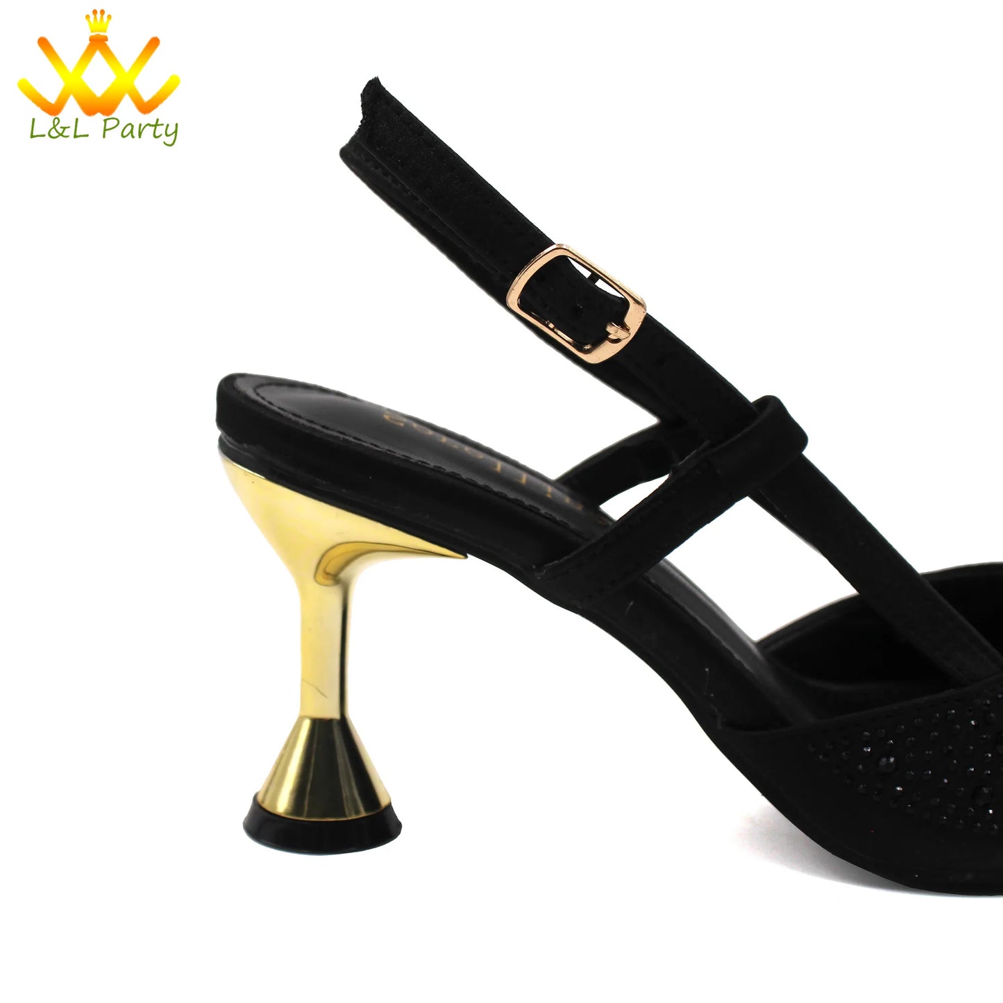 Sky Blue Color High Quality New Arrivals 2024 Italian Desing African Women Shoes and Bag Set Sweet Style Super Heels for Wedding