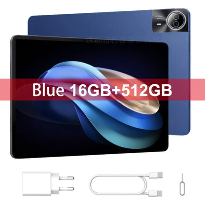 2026 Mpad15 Android 15 Tablet 14 inch Unisoc T616 Tablet PC 16GB 512GB 12000mAh Phone Call BT5.0 5G WiFi Google Play Laptop Pads