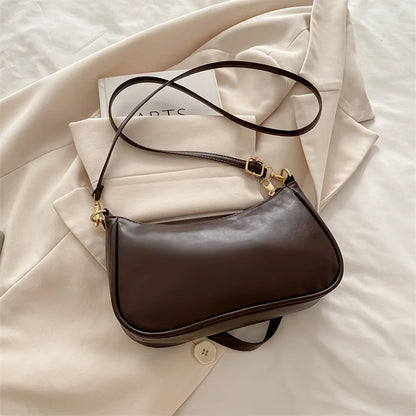 Vintage Style Handbag Crossbody Bag, Adjustable Strap Women Messenger Shoulder Bag, Sophisticated Accessory Tote Bag Purse