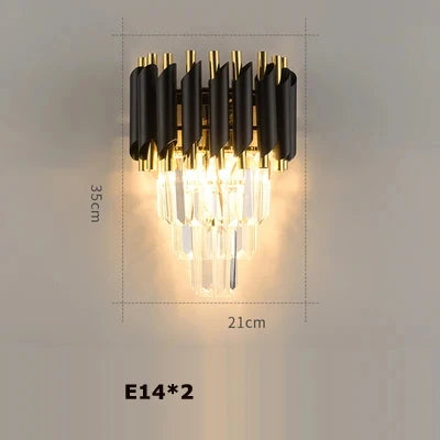 Villa Luxury Living Room Chandelier K9 Crystal Restaurant Pendant Lights Modern Ceiling Chandelier Dining Table Indoor Home Lamp