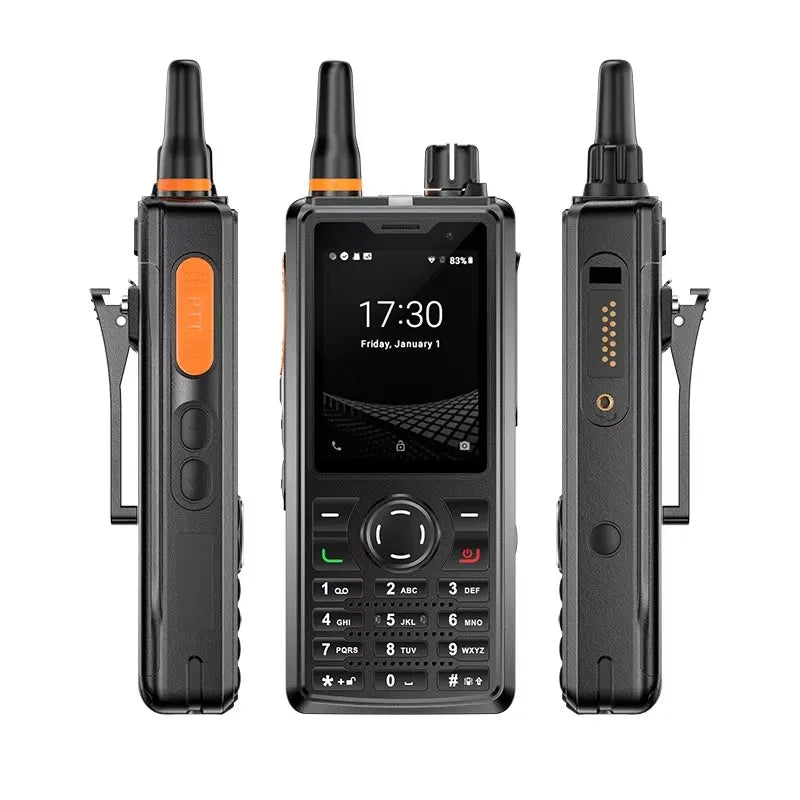 ANYSECU T60 Android 8.1 4G Network Radio With WIFI GPS Work with ZELLO Real-ptt Echolink POCstar F41 POC Walkie Talkie