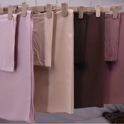 84colors Modal Hijab with Modal Undercap Set Basic Stretchy Pullover Headscarf Thin Breathable Sunscreen Head Wrap Hijabs Scarf