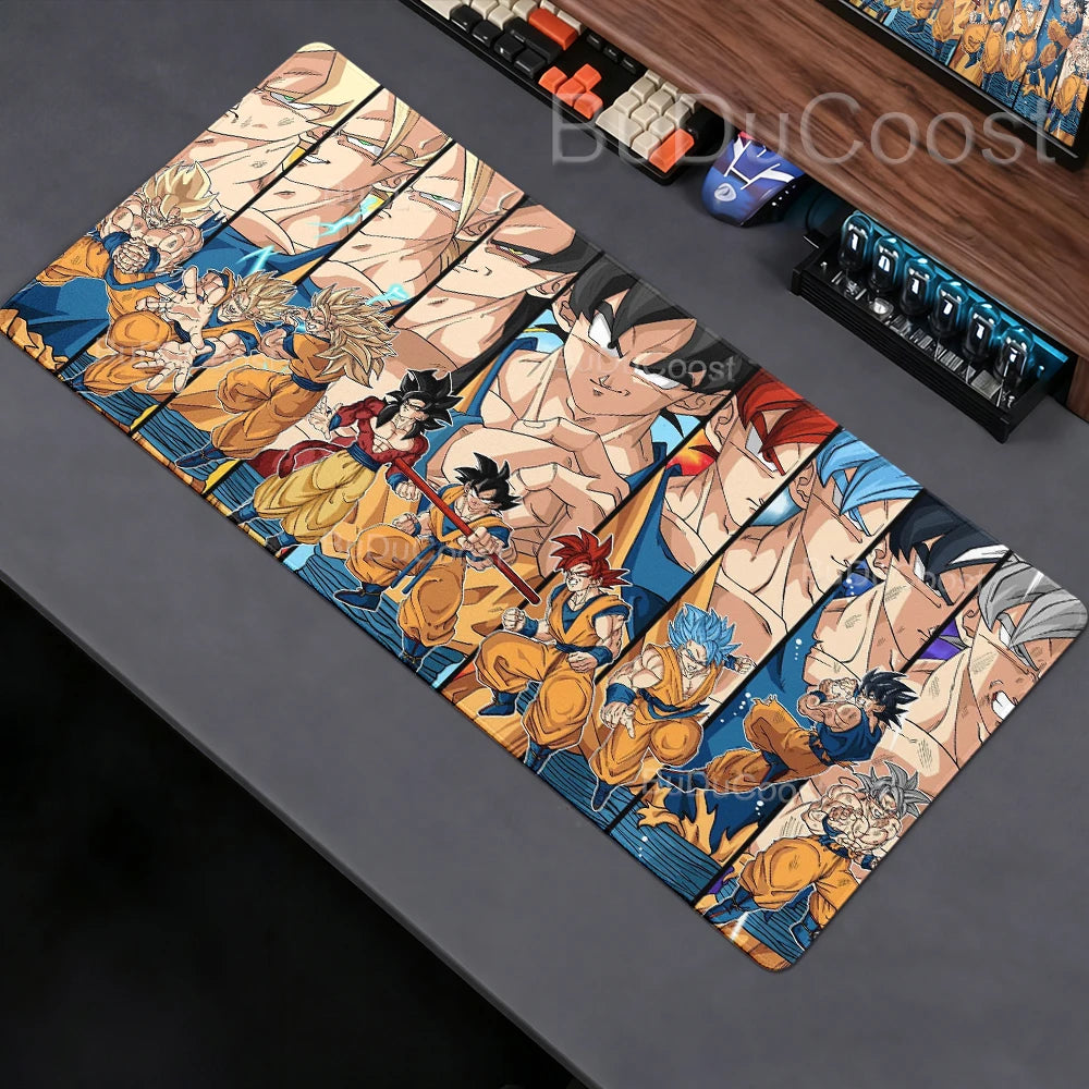 Anime Dragon Ball Mouse Pad Large PC Rubber Mousepad Gamer Mouse Mat Desk accessories Gaming Keyboard Mats Office Computer Pads