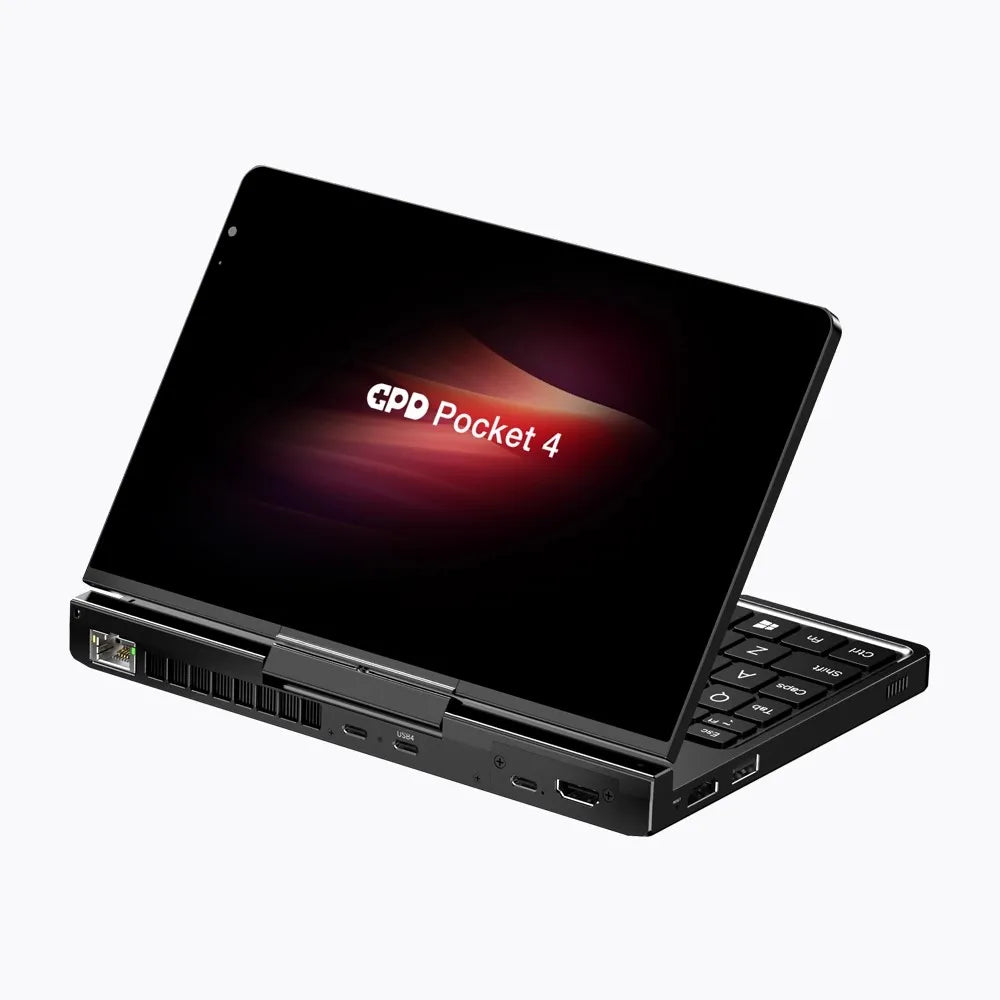 【Hot Sale】GPD Pocket4  Latest AMD AI 9 HX 370/8840U 64GB 2TB NVMe 8.8" 2560×1600 144Hz 2-in-1 Laptop Tablet Palm Size MiniPC