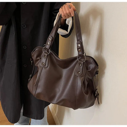 Female Hobo Handbag Large Capacity Shoulder Bags Big Stylsih Tote Bag Ladies Soft Leather Hobos Messenger Bags Women Сумочки