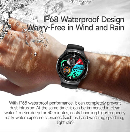 New Upgraded Heart Health Check Smart Watch Uric Acid Five Organ Examination Blood Pressure BT Call ECG smart watches Man 2026