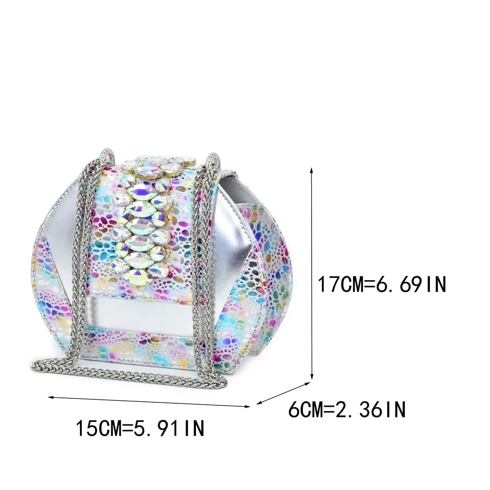 New Arrival Shoes and Bags Set for Women 2026 Luxury Nigerian Shoe and Bag Set for Women Italy Rhinestone Wedding Party Pumps