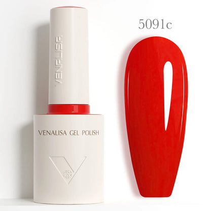 Venalisa 10ml HEMA TPO Free Red Cat Eye Gel Polish Soak Off UV LED Magnetic Nail Polish Diamond Top Long Wear Gel Varnish