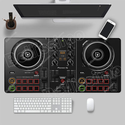 Mouse Pad Music Radio Dj Panel Gamer printon demand Custom Computer MousePad Natural Rubber Office Soft PC Accessory Desktop Pad