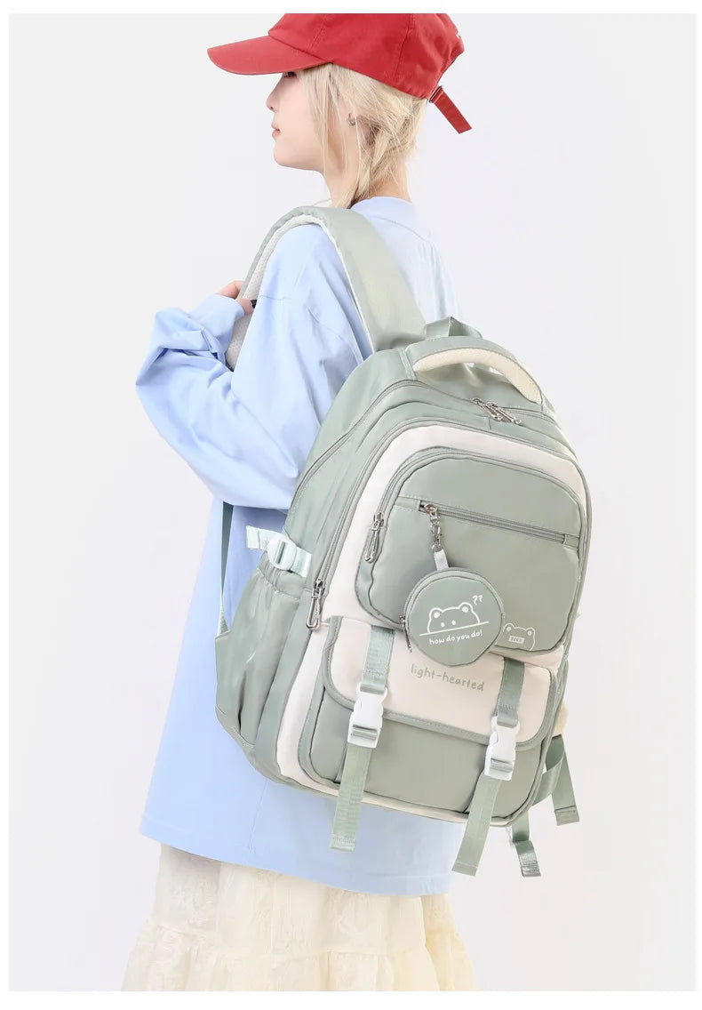 Waterproof light Weight Girls Backpacks School Bags for women Fashion travel bag printing child School Backpack mochila infantil