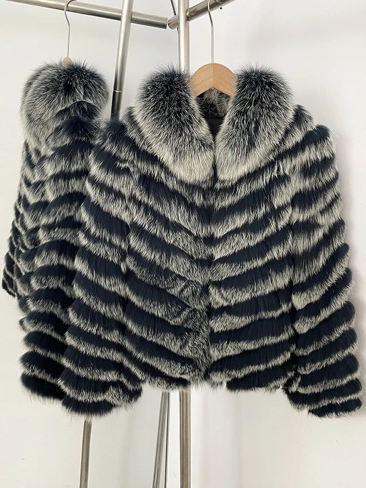 OFTBUY Custom Luxury Long Full Real Fur Coat for Women Streetwear Thick Warm Winter Real Fur Overcoat High-End Custom Outerwear