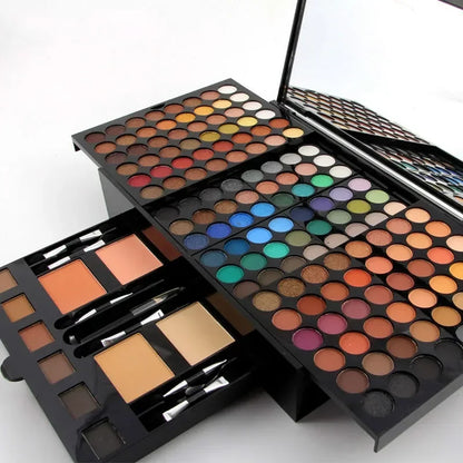 180 Colors Makeup Palette Gift Set Box Blush Lip Stick Long Lasting Cosmetics Kit Primer Luminous Make Up Set