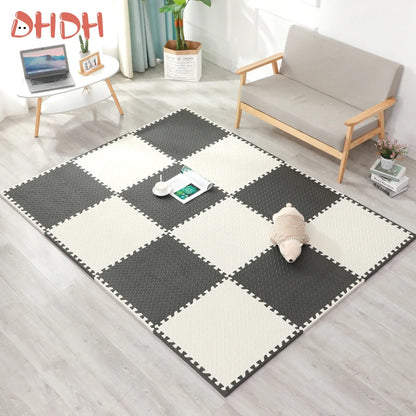 30x30cm EVA Puzzle Mat – Thick Baby Play Mat for Kids, Non-Slip & Waterproof Crawling Floor Tiles, Interlocking Foam Rug