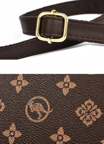 Luxury Women Handbag Fashion Print Large Capacity Shoulder Crossbody Bag Leisure Designer Soft Leather Ladies Purses and Handbag