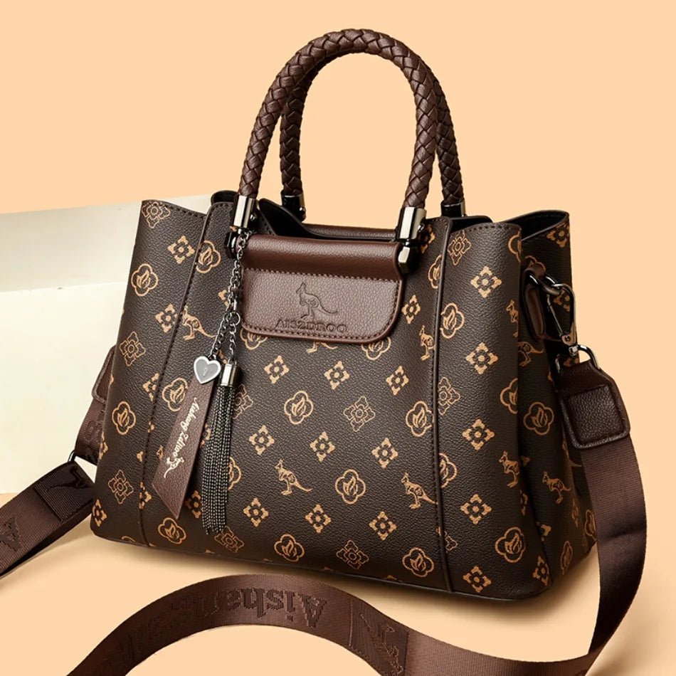 Designer Shoulder Hand Bags for Women Sac Woven Handle High Quality Leather Casual Tote Luxury Women Bags Handbag Crossbody Sac