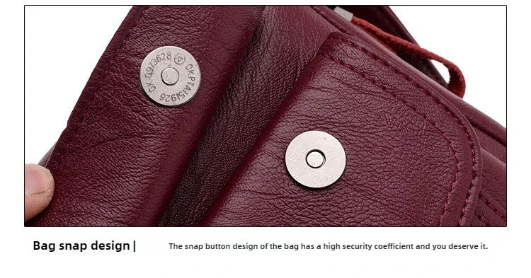 Luxury Designer Handbag High Quality Soft Leather Purses And Handbags Casual Shoulder Messenger Bags for Women 2024 New Sac