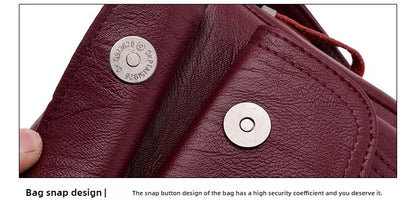 Luxury Designer Handbag High Quality Soft Leather Purses And Handbags Casual Shoulder Messenger Bags for Women 2024 New Sac