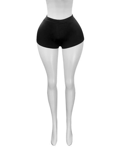 Luxury Fur Patchwork 2 Pieces Set for Woman Outfit Summer 2025 New Tank Top and Stretch Shorts Midnight Club Wear Party Suits