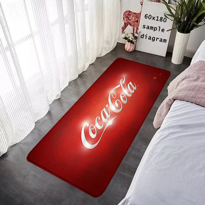 Floor Mat Non-slip Foot Rug for Entryway Cocas Hallway Carpet Colas Kitchen Water Adsorbed Rugs Fluffy Bedside Mats Home Decor