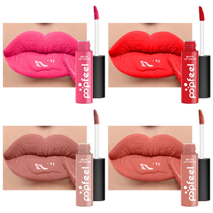 POPFEEL Christmas Makeup Set - Complete Collection of Eyeshadow, Foundation, Lipstick for Holiday Celebrations and Everyday Glam