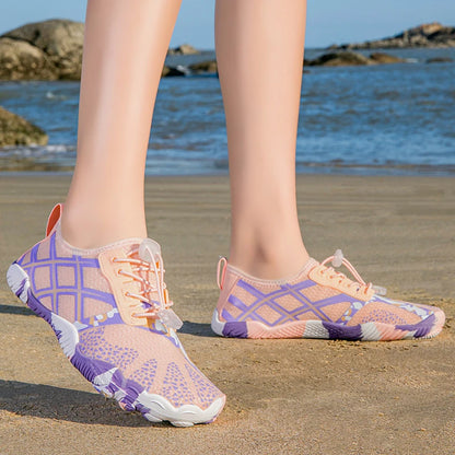 Couple Sandals Quick Dry Beach Barefoot Water Shoes Summer Outdoor Multi-Functional Boating Surfing Five-finger Wading Sneakers