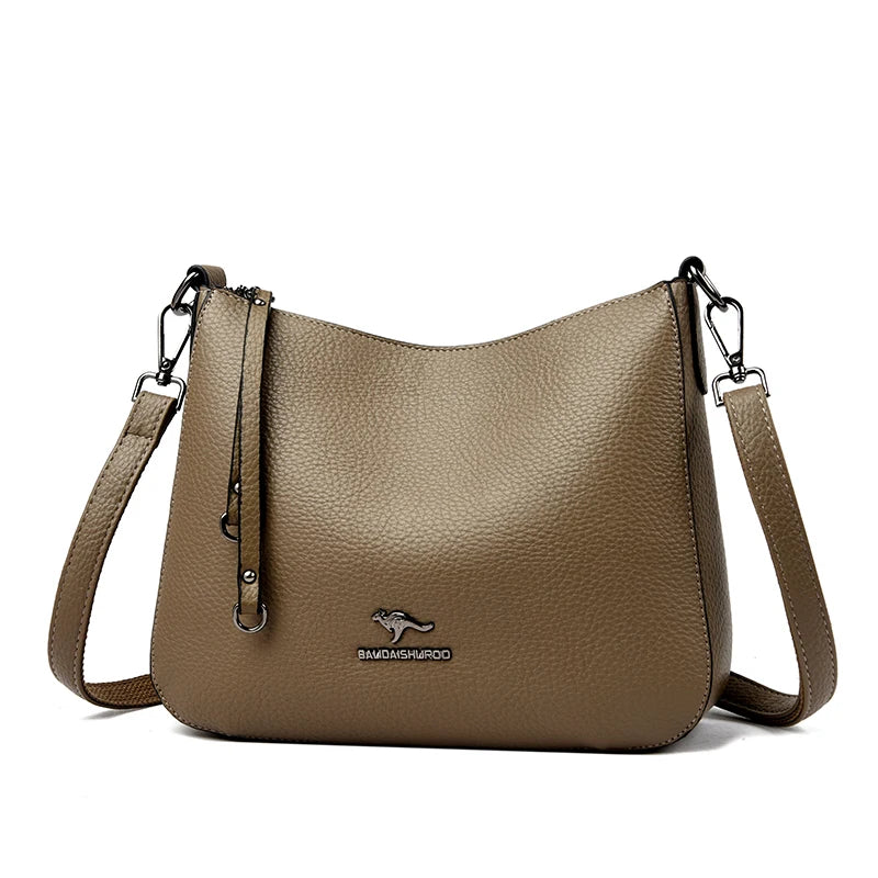 Luxury Leather Large Capacity Handbags Women Bags Designer Tote Bag Shoulder Crossbody Sac Ladies Shopping Messenger Bags