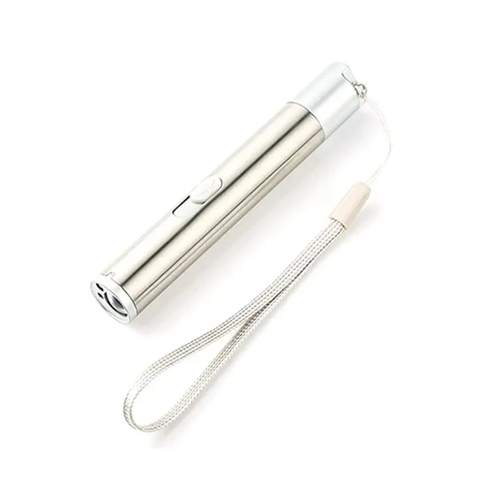 Pointer USB Charging Rechargeable 3-in-1 Flashlight Infrared Multifunction UV Teaching Lighting Gifts Pet Training