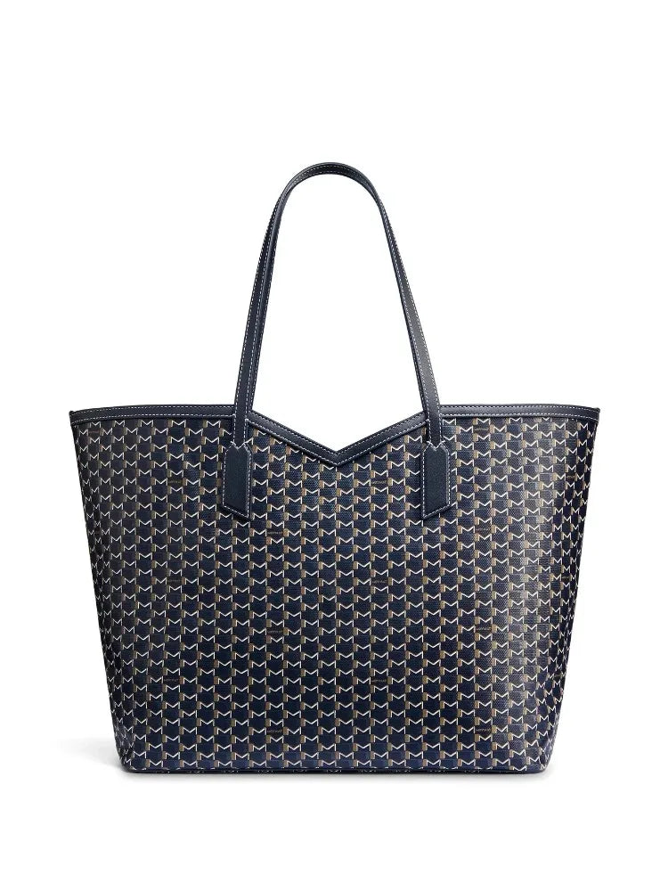 Luxury Brand Tote Bag Woman Classic Monogram Print Coated Canvas Handbag Large Capacity Shoulder Bag With Removable Zipped Pouch