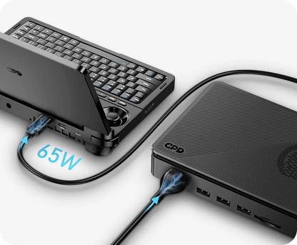 7 Inch Pocket Mini Laptop 2026 New GPD WIN Mini AMD AI9 HX370 Handheld Gaming PC 32GB RAM 2TB PCIE4.0 Portable Game Tablet